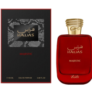 Rasasi Hawas Majestic Eau de Parfum Spray, Regular Size 3.38 fl oz