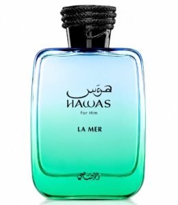 HAWAS LA MER Rasasi Eau De Parfum Spray 3.4 Oz | 100 Ml