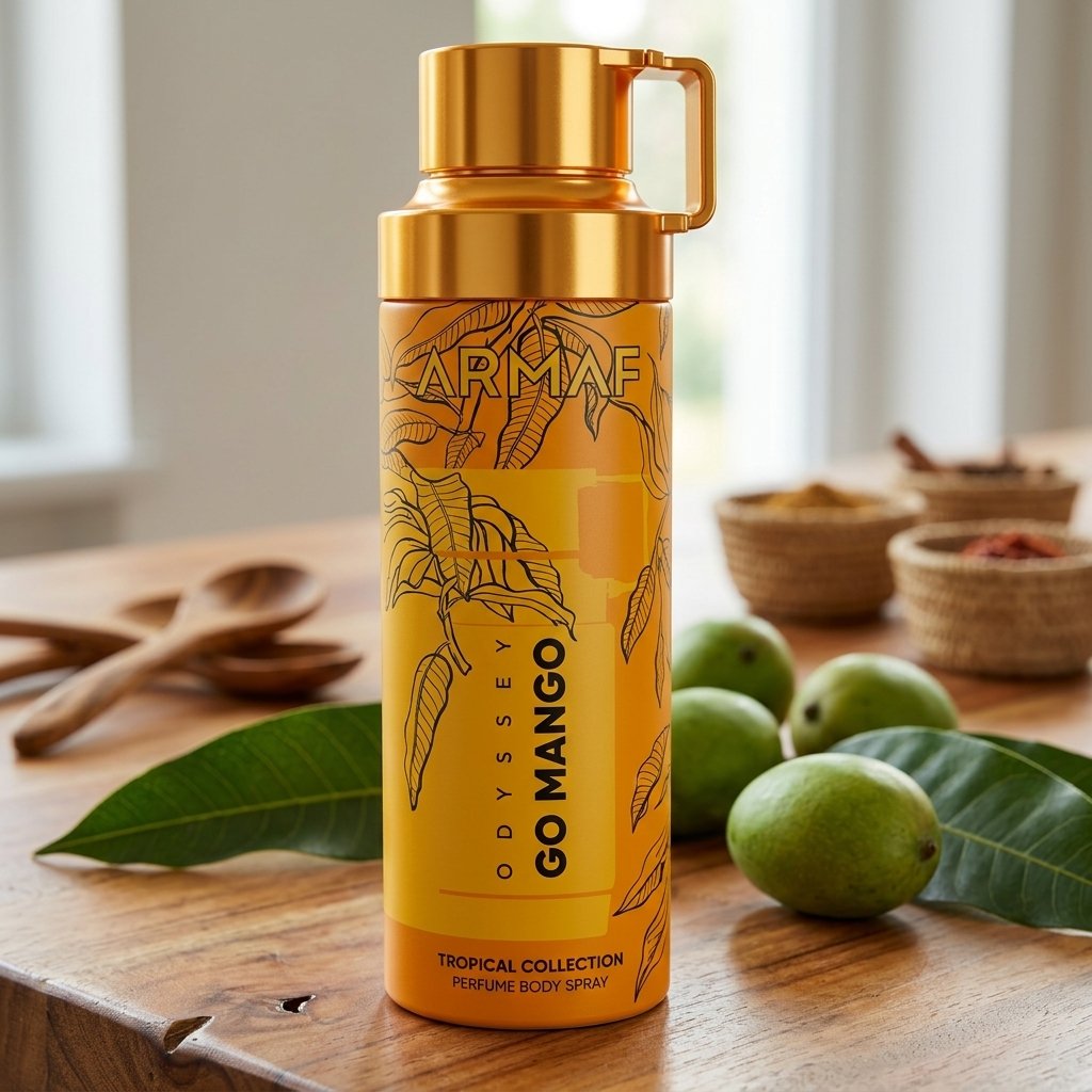 ARMAF ODYSSEY GO MANGO TROPICAL BODY SPRAY 6.8 OZ